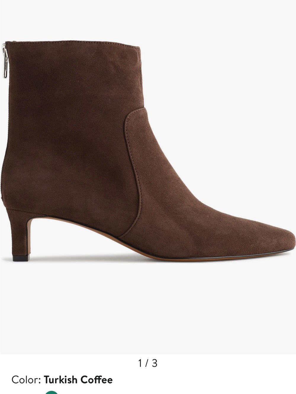 Madewell Dimes Kitten Heel Bootie